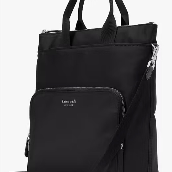 San Ksnyl Nylon Convertible Backpack New - Picture 3 of 8